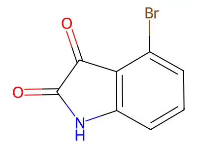 4-Bromoisatin structure