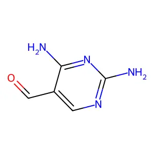 2,4-Diaminopyrimidine-5-carbaldehyde structure