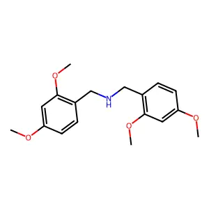 双(2,4-二甲氧基苄基)胺 structure