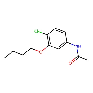 2-(4-丁氧基-3-氯苯基)乙酰胺 structure