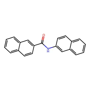 N-(naphthalen-2-yl)naphthalene-2-carboxamide structure