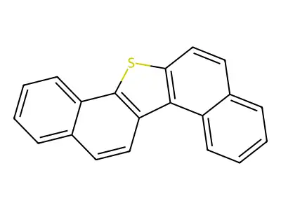 Dinaphthothiophene structure