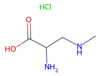 [1-Carboxy-2-(methylamino)ethyl]azanium;chloride structure