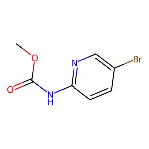 Methyl (5-bromopyridin-2-yl)carbamate structure