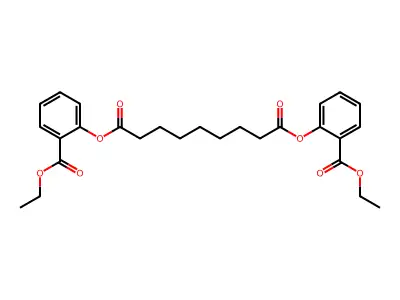 Azeloyl diethyl salicylate structure
