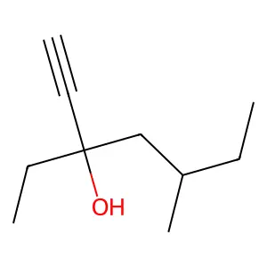3-Ethyl-5-methyl-1-heptyn-3-ol structure
