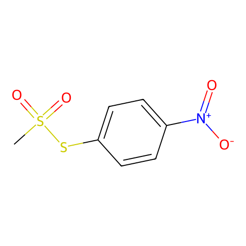 1-Methylsulfonylsulfanyl-4-nitro-benzene structure