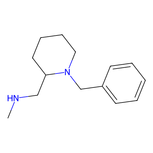 (1-Benzyl-piperidin-2-ylmethyl)-methyl-amine structure