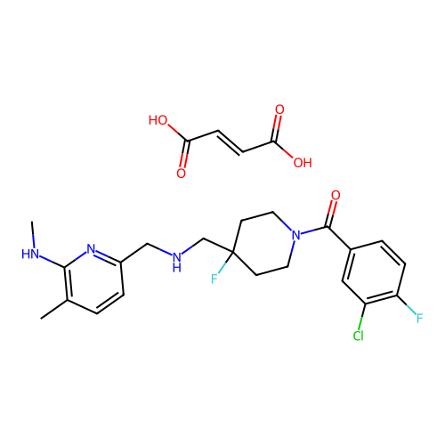 F13714 fumarate structure