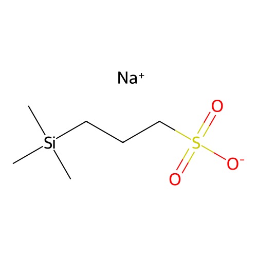 Sodium 3-(trimethylsilyl)-1-propanesulfonate structure