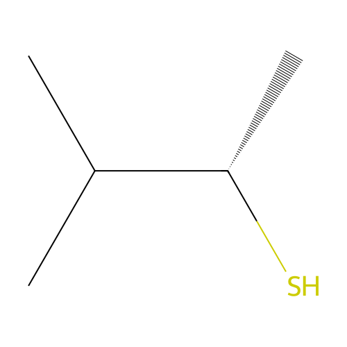 (2S)-3-methylbutane-2-thiol structure
