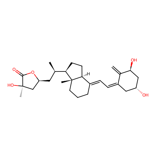 Calcitriol-26,23-lactone structure