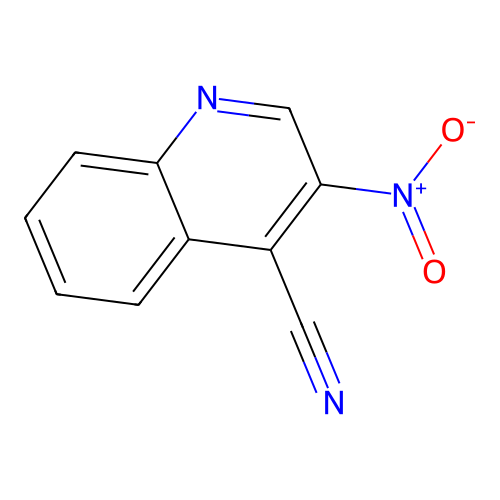 4-Cyano-3-nitroquinoline structure