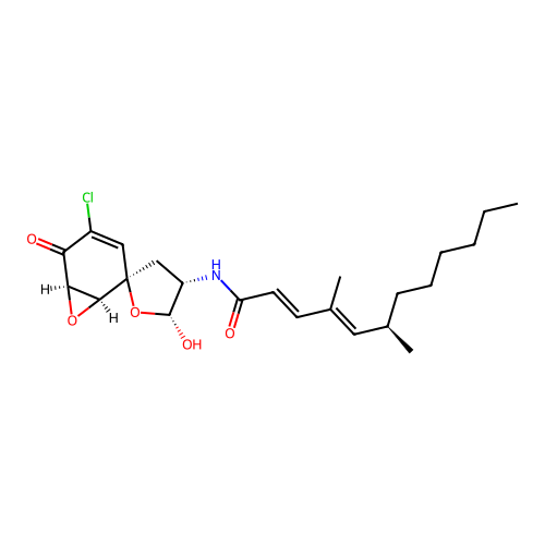 Aranochlor A structure