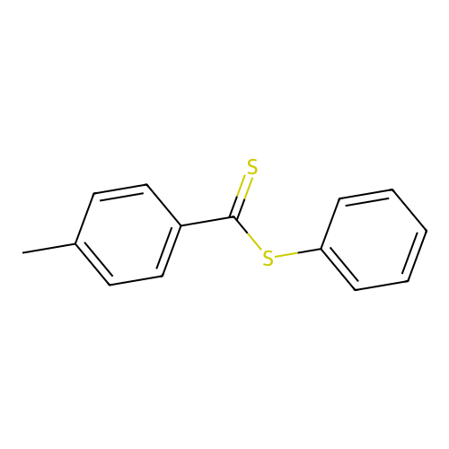 Phenyl 4-methylbenzenecarbodithioate structure
