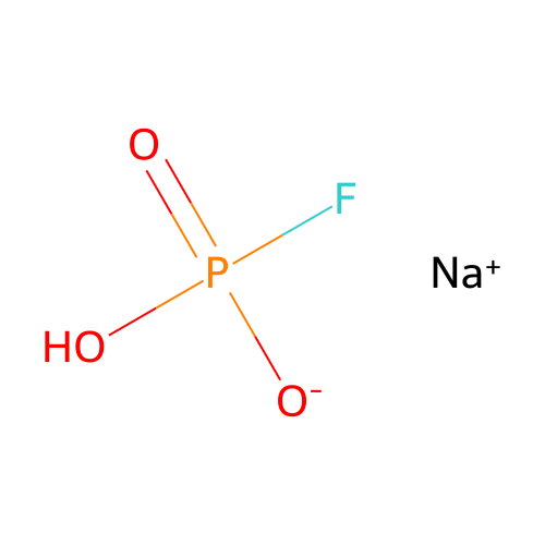 Sodium fluoro(hydroxy)phosphinate structure