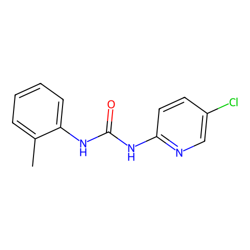 1-(5-Chloropyridin-2-yl)-3-(2-methylphenyl)urea structure