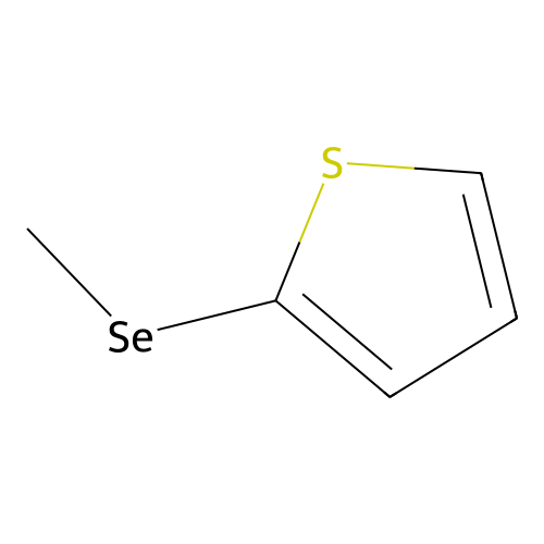 Thiophene, 2-(methylseleno)- structure
