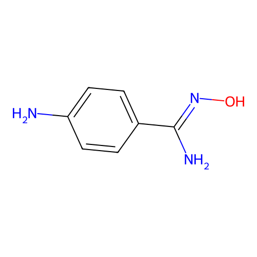 4-Aminobenzamidoxime structure