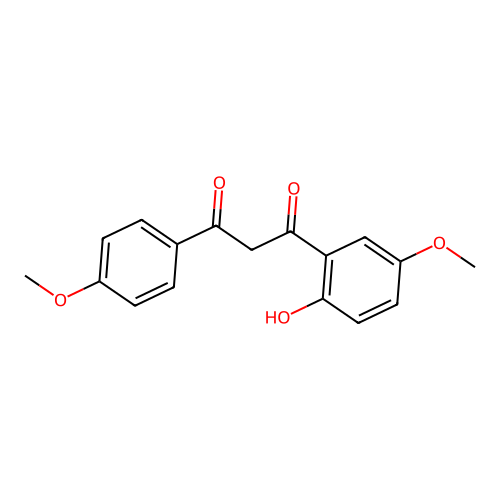 1-(2-Hydroxy-5-methoxyphenyl)-3-(4-methoxyphenyl)propane-1,3-dione structure
