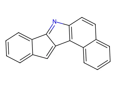 Benz(e)indeno(1,2-b)indole structure