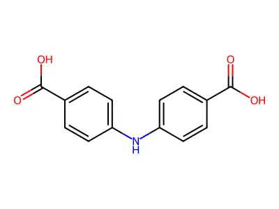 4,4'-Iminodibenzoic acid structure
