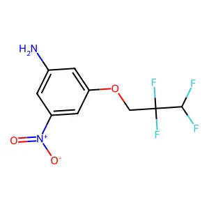 3-Nitro-5-(2,2,3,3-tetrafluoropropoxy)aniline structure