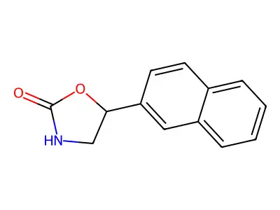 5-(Naphthalen-2-yl)-1,3-oxazolidin-2-one structure