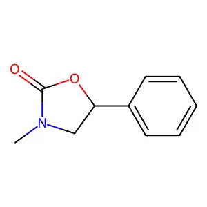 3-Methyl-5-phenyl-1,3-oxazolidin-2-one structure