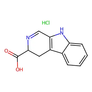 3H,4H,9H-pyrido[3,4-b]indole-3-carboxylic acid hydrochloride structure