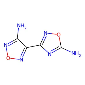 4-(5-Amino-1,2,4-oxadiazol-3-yl)-1,2,5-oxadiazol-3-amine structure