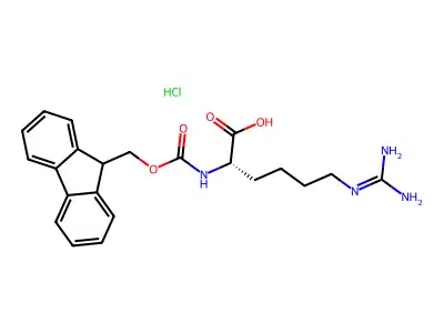 Fmoc-HomoArg structure