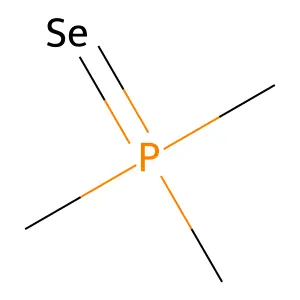 三甲基硒化膦 structure