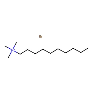 癸基三甲基溴化铵 structure