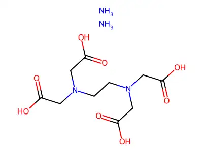 Diammonium EDTA structure