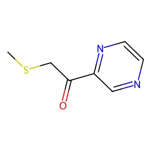 2-(Methylthioacetyl) pyrazine structure
