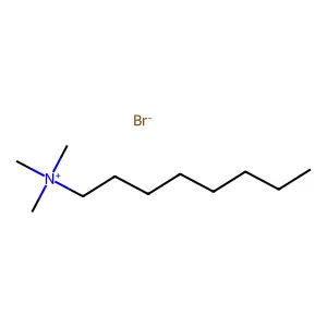 辛基三甲基溴化铵 structure