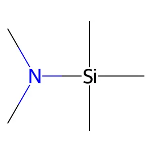 Pentamethylsilylamine structure