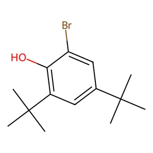 2-Bromo-4,6-di-tert-butylphenol structure