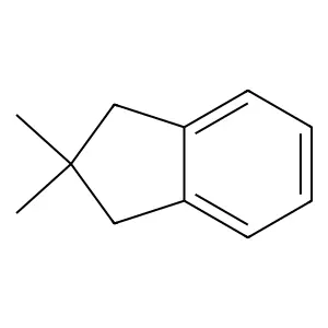 2,2-Dimethylindene, 2,3-dihydro- structure