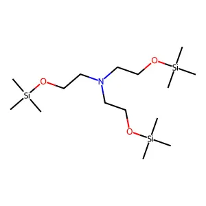 三(2-(三甲基硅氧基)乙基)胺 structure