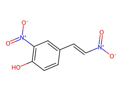 2-Nitro-4-(2-nitroethenyl)phenol structure