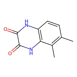 5,6-Dimethylquinoxaline-2,3-diol structure