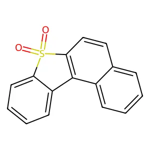 Benzo(b)naphtho(1,2-d)thiophene, 7,7-dioxide structure