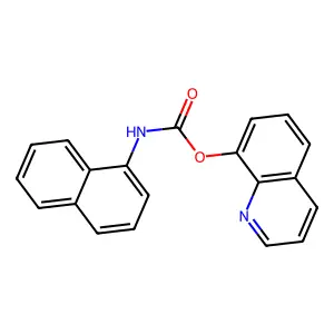 喹啉-8-基N-1-萘基氨基甲酸酯 structure