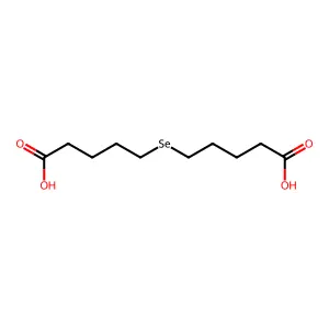 Selenobisvaleric acid structure