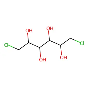 Dichlorodulcitol structure