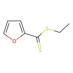2-Furancarbodithioic acid, ethyl ester structure