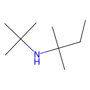叔戊基叔丁胺 structure