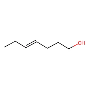 (4E)-hept-4-en-1-ol structure